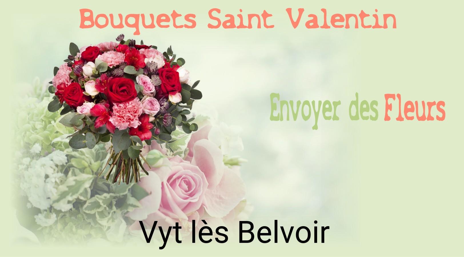 Roses de Saint-Valentin livrées à Vyt-lès-Belvoir
